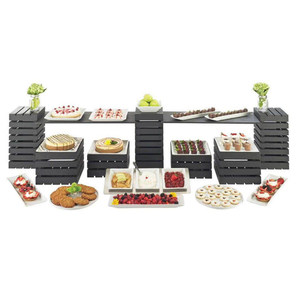 Bamboo Rectangular Riser Shelf D54285