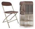 Plastic Folding Chair, 10 Pack, 650lb Weight Capacity S33238