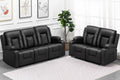 3PC Bonded Leather Recliner Set H56845