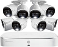 4K Wired DVR Security Camera System, 8 Channel, 8 Cameras E946824