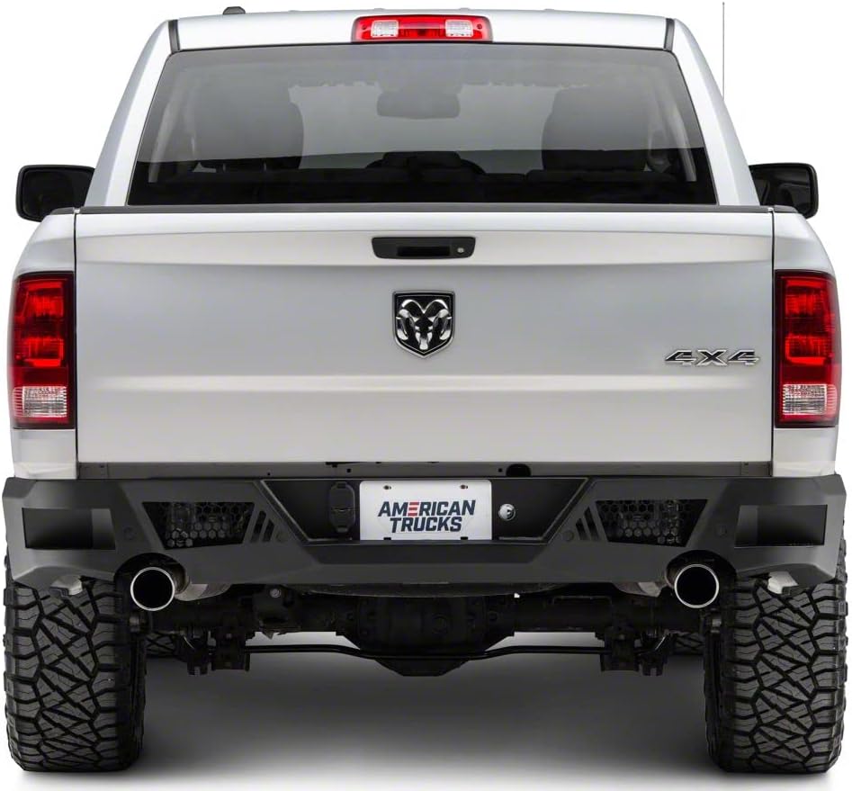 Textured Black Rear Bumper O308