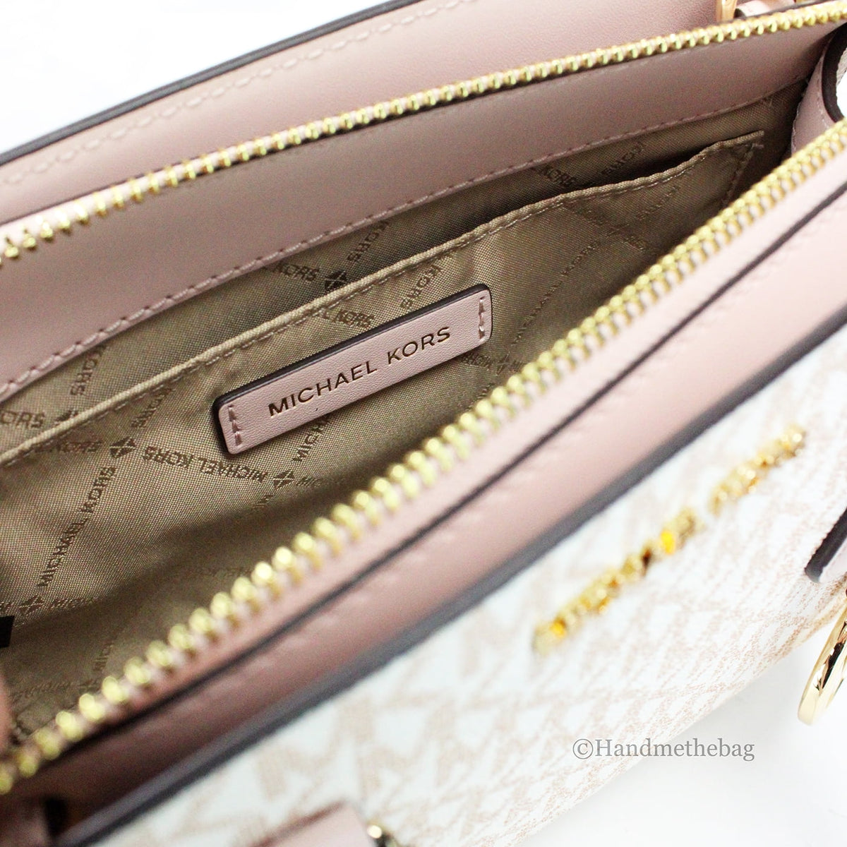 White Small Satchel Purse Bag Q18931
