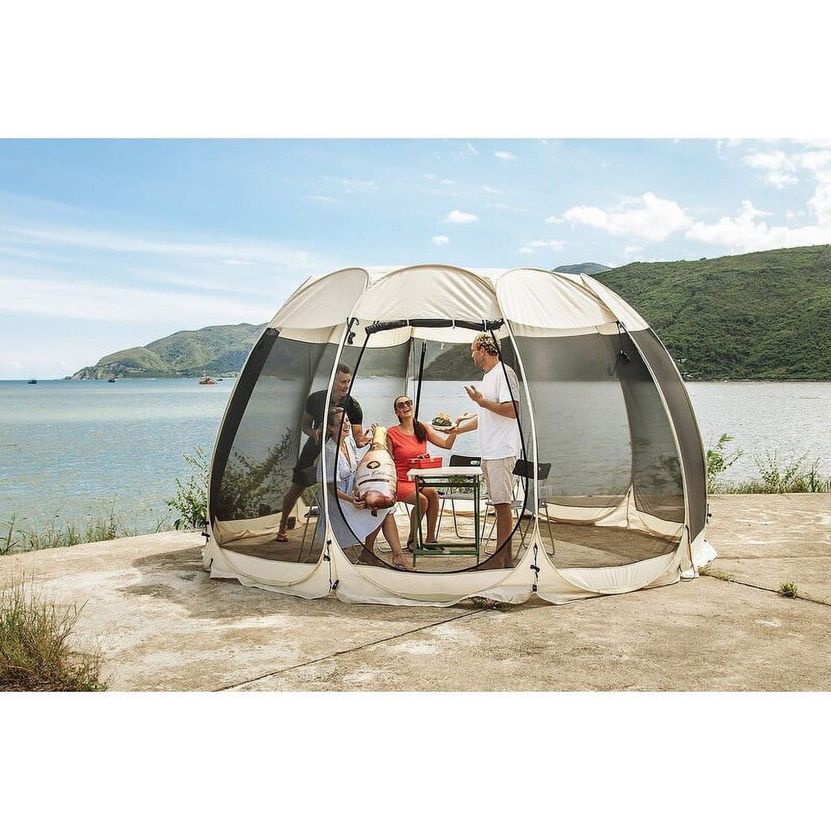 15 x 15 Outdoor Pop Up Screen Tent U5864