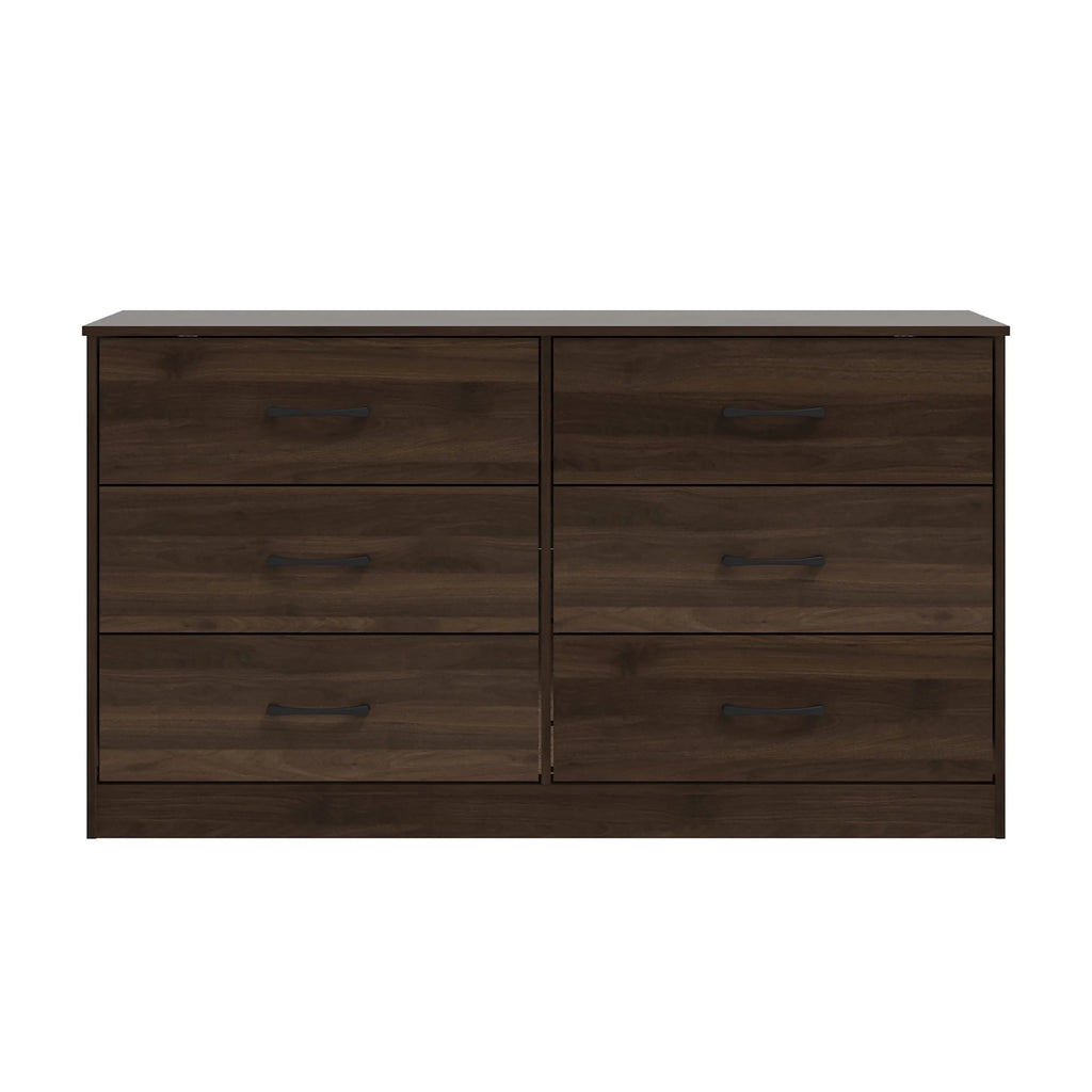 White 6 Drawer Dresser Q1308