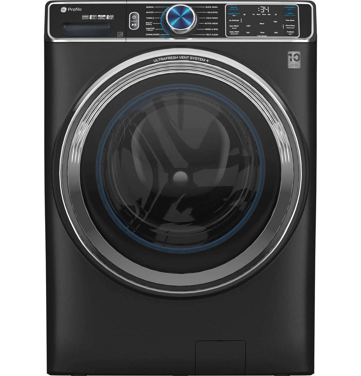 Gray Front Load Washer Y9721
