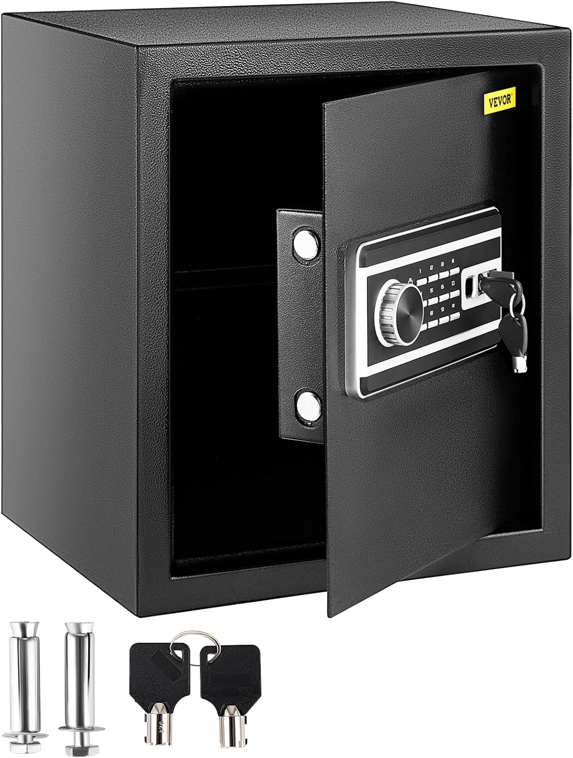 1.7 Cubic Feet Electronic Security Safe with Fingerprint Lock T298
