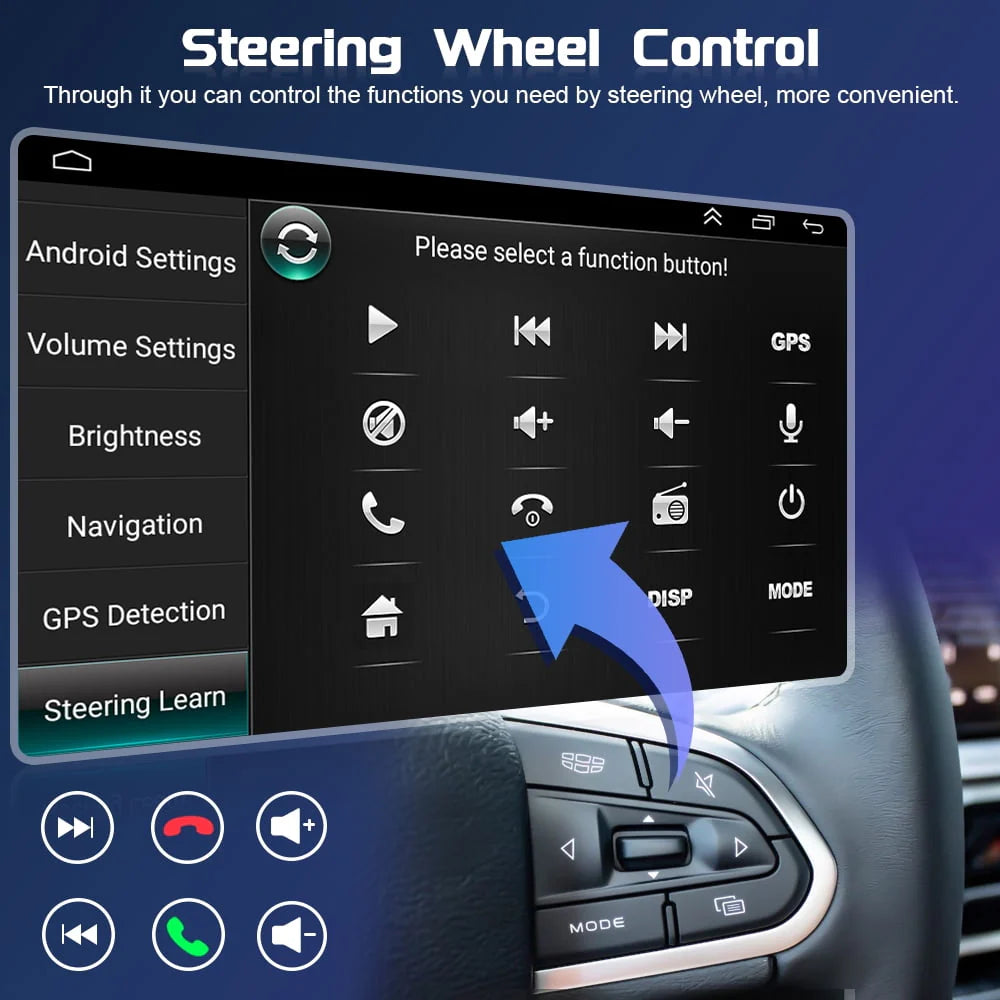 9'' Touchscreen Android Car Stereo Radio W937