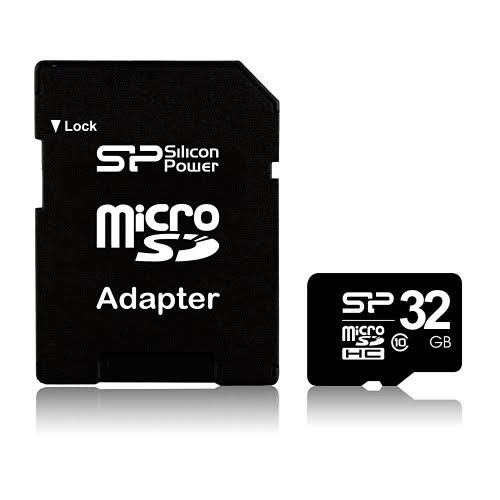 32GB microSDHC Class 10 Memory Card with SD Adapter Y970331