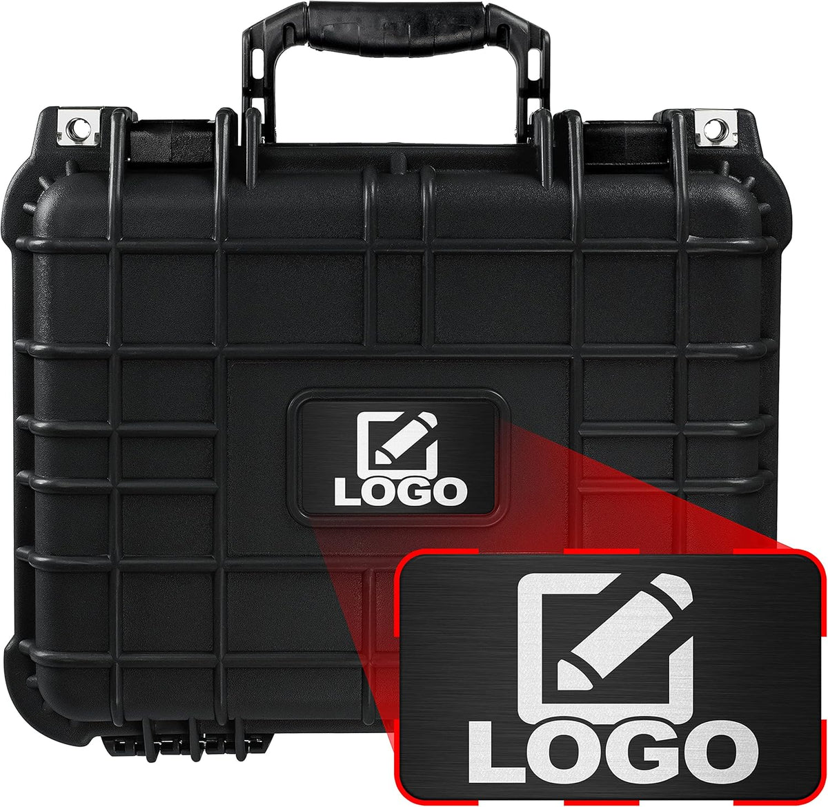 Black Water & Shock Proof Hard Camera Case E1224