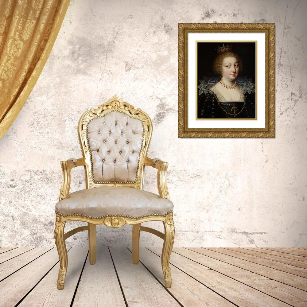 Gold Ornate Framed and Double Matted Museum Art Print V924