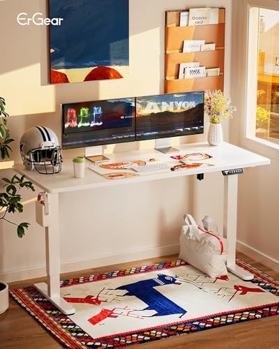 48 x 24 Inches Height Adjustable Electric Standing Desk with Memory S326615