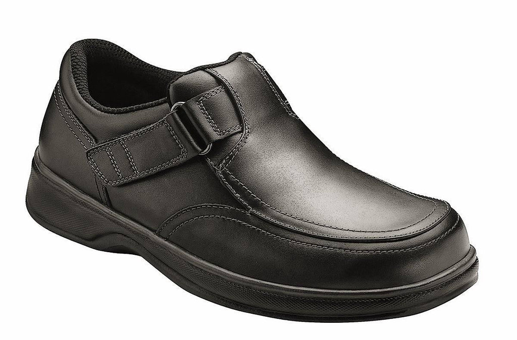 Black Leather Men's Shoes H11766