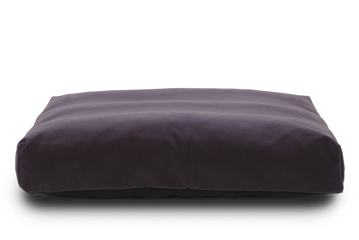 Gray Ballistic Velvet Large Nesting Dog Bed Q7969
