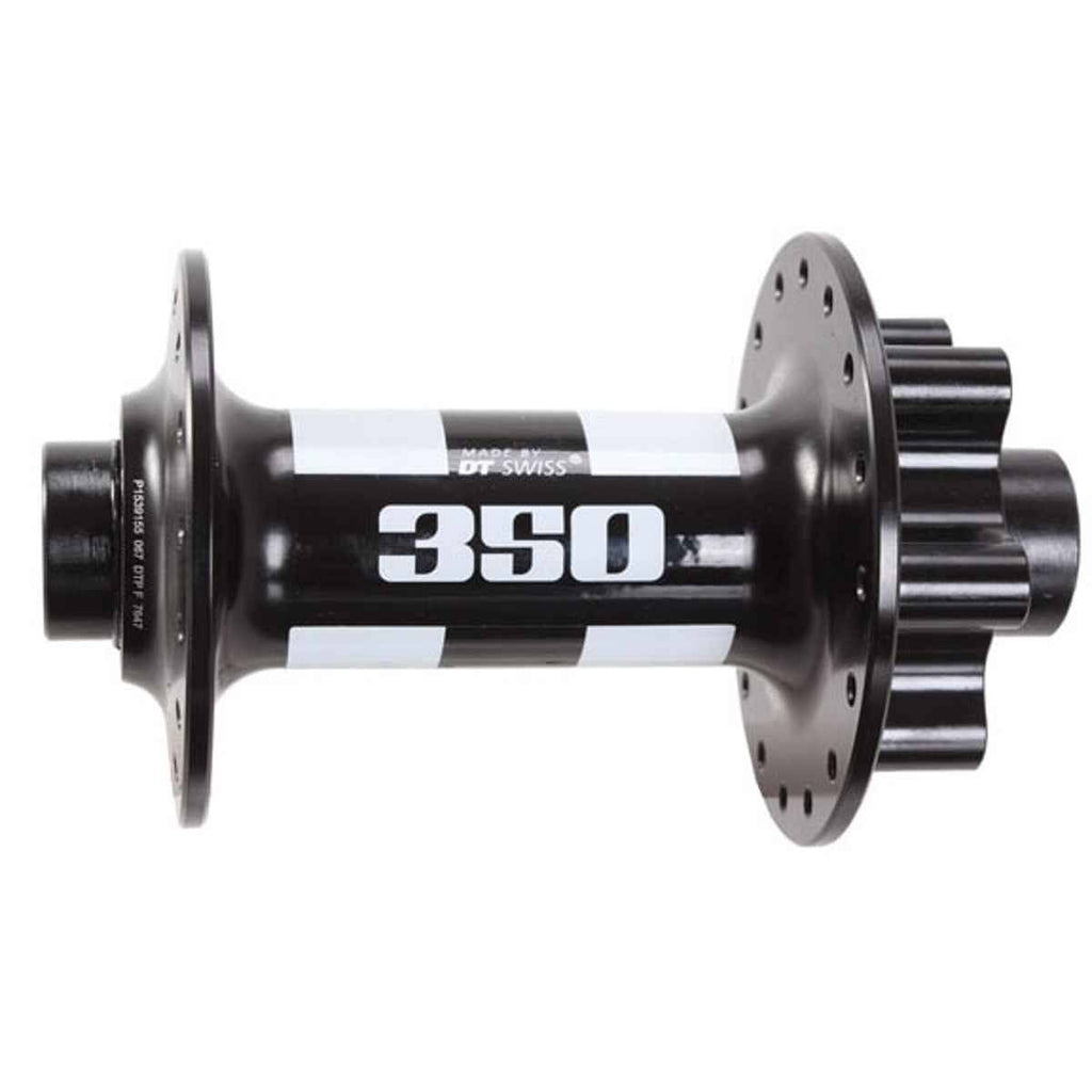 DT Swiss 350 Front Hub 28H 15x110mm Thru Axle, Boost Spacing, 6-Bolt Disc Y270