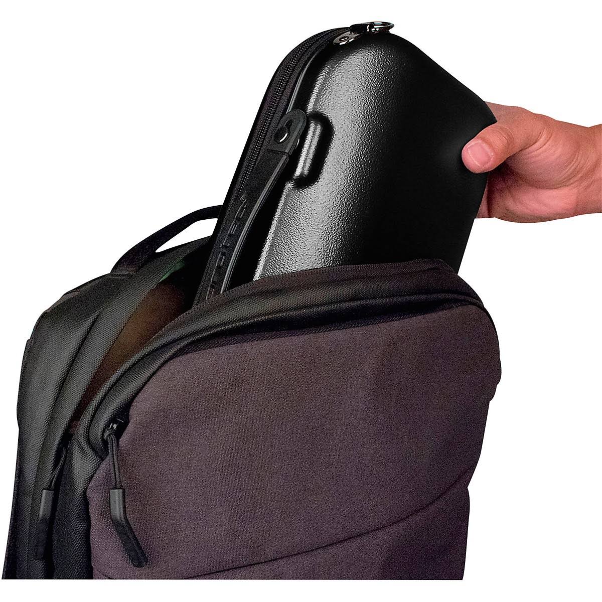 Black Clarinet Micro Zip Case W184