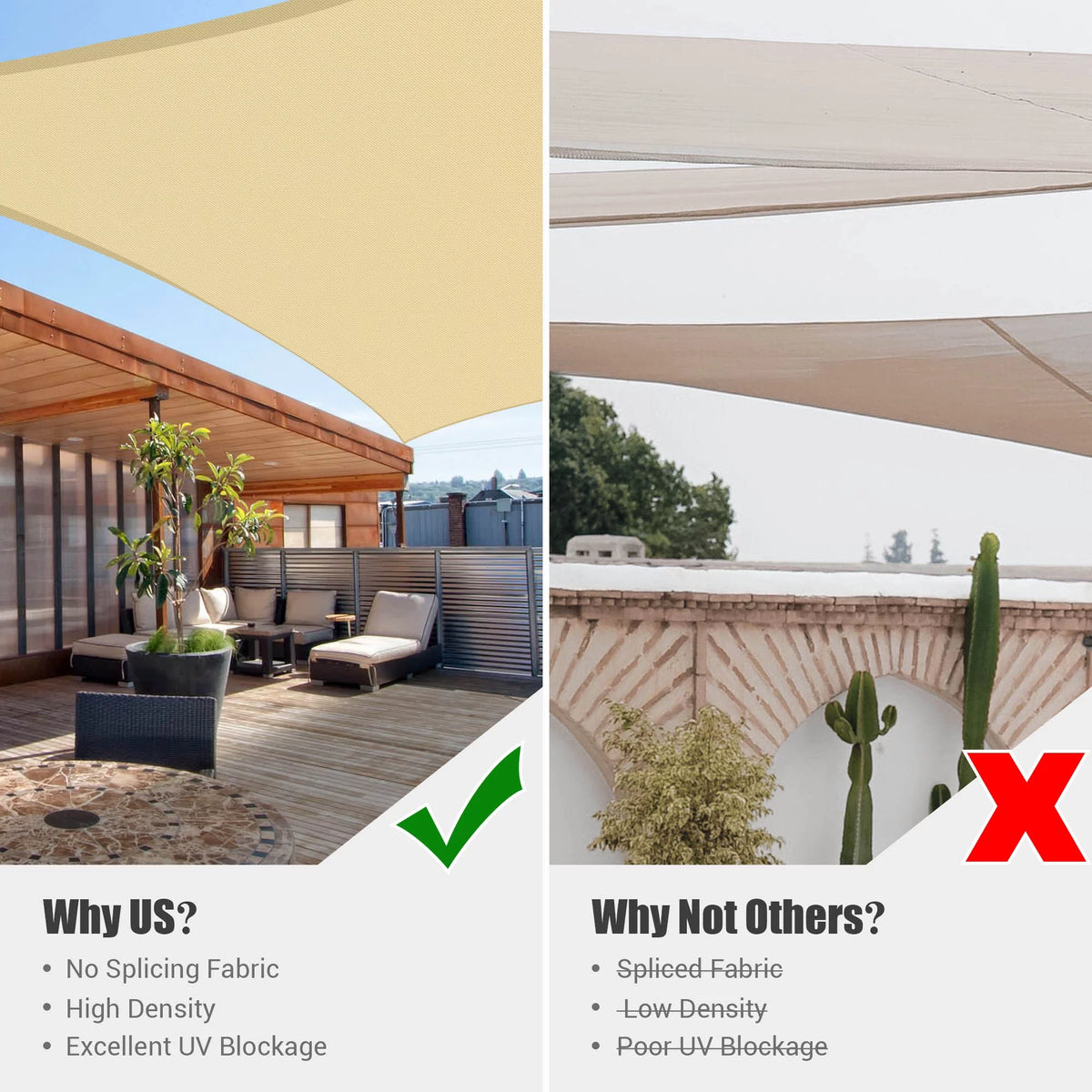 12x12 Ft 97% UV Block Square Sun Shade Sail Canopy Z915