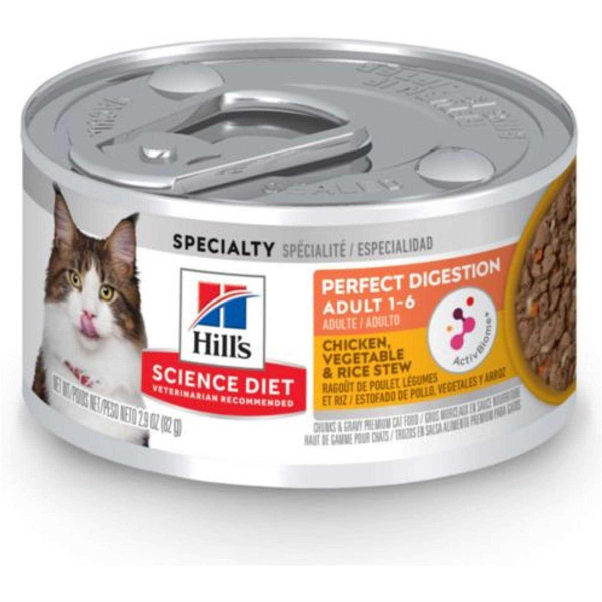 Chicken Vegetable & Rice Stew Adult Canned Cat Food Y14126