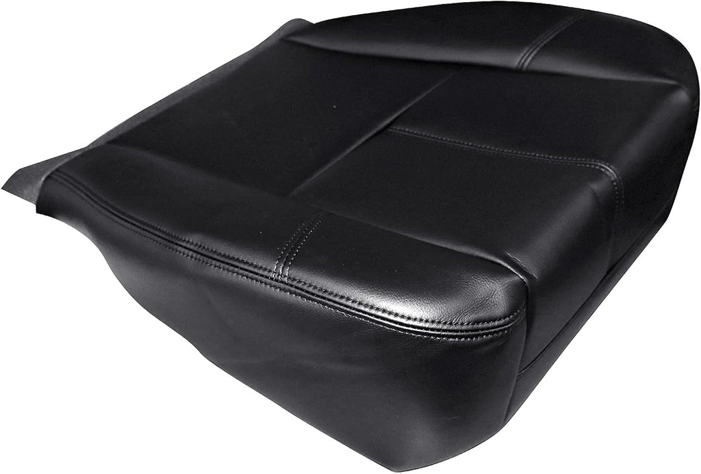 Black Leather Seat Cover Pack of 2 L482