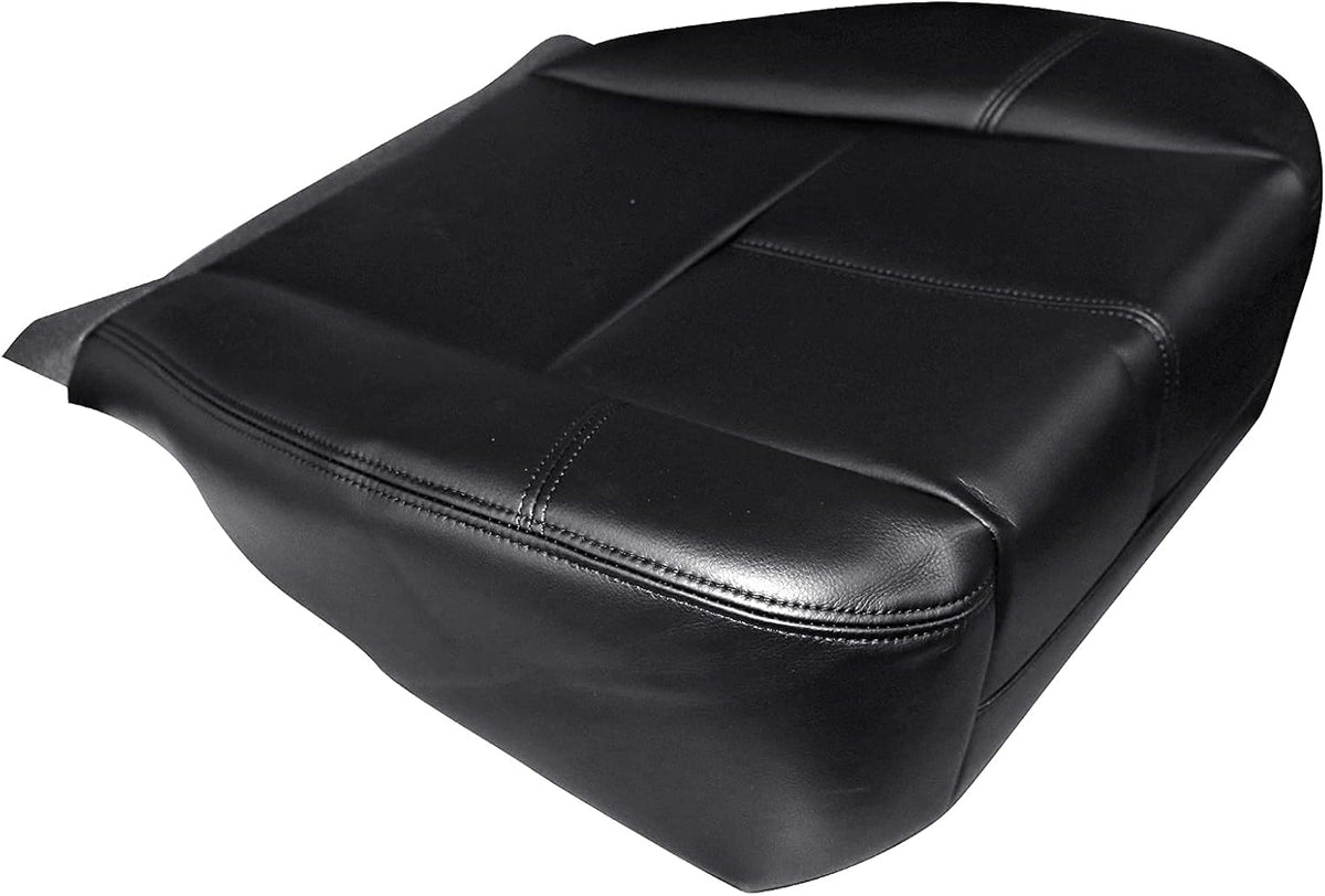 Black Leather Seat Cover Pack of 2 L482