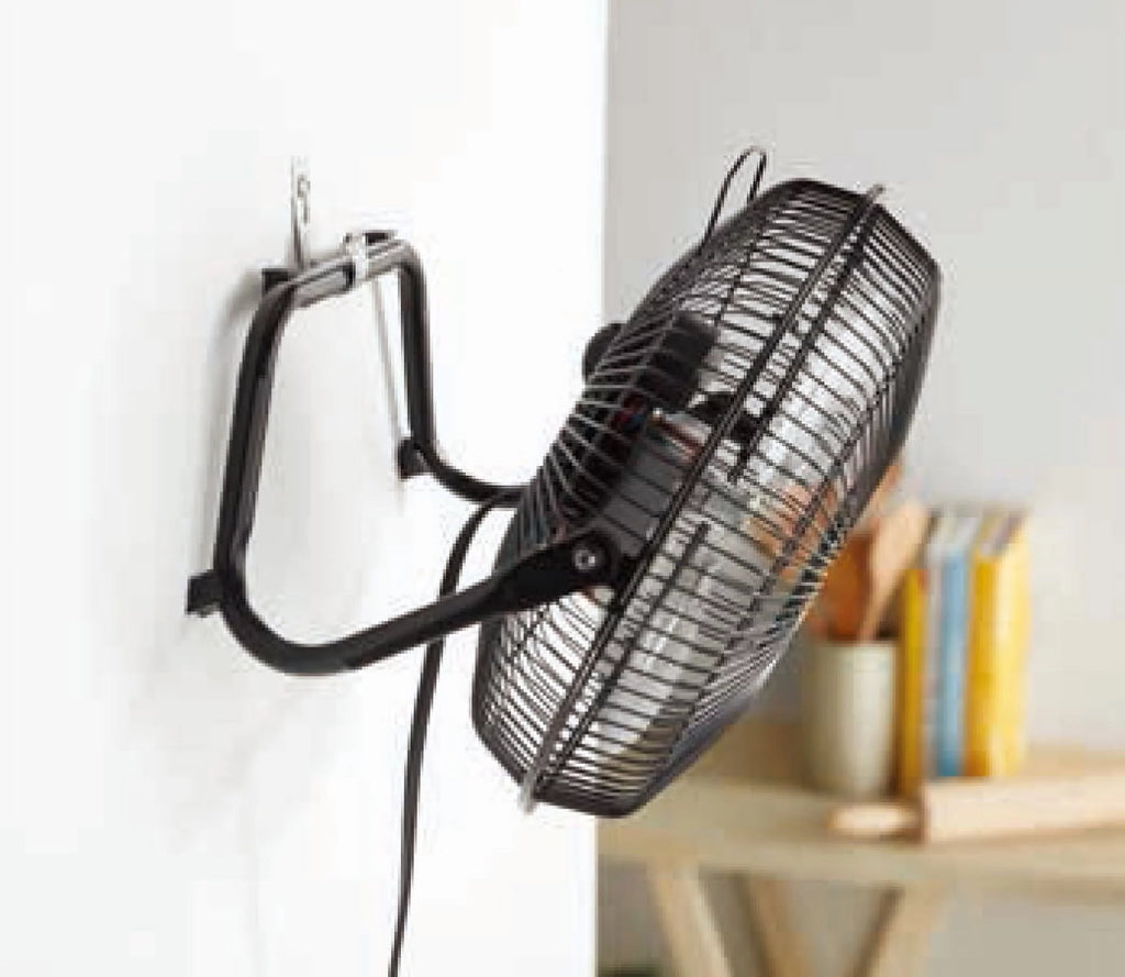 9 in 3 Speed High Velocity Steel Floor Fan J1168