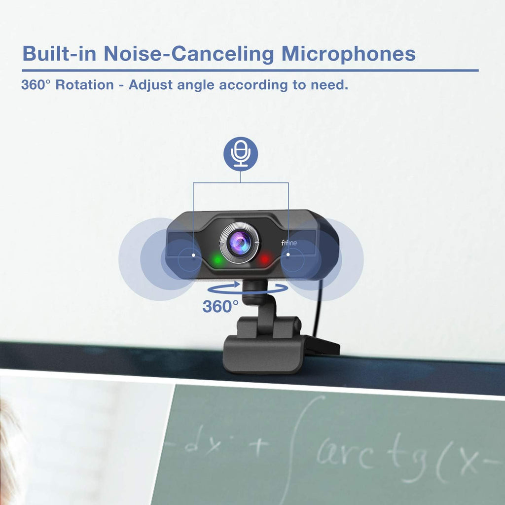 2 Pack 1080P USB Webcam with Microphone V528