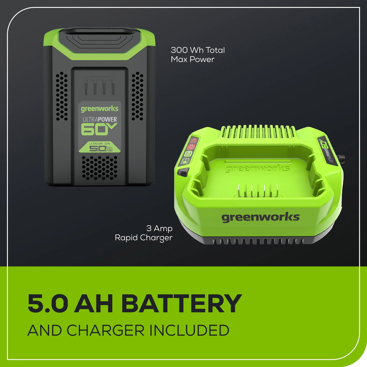 60V 21 Push Lawn Mower with Battery & Charger U91474