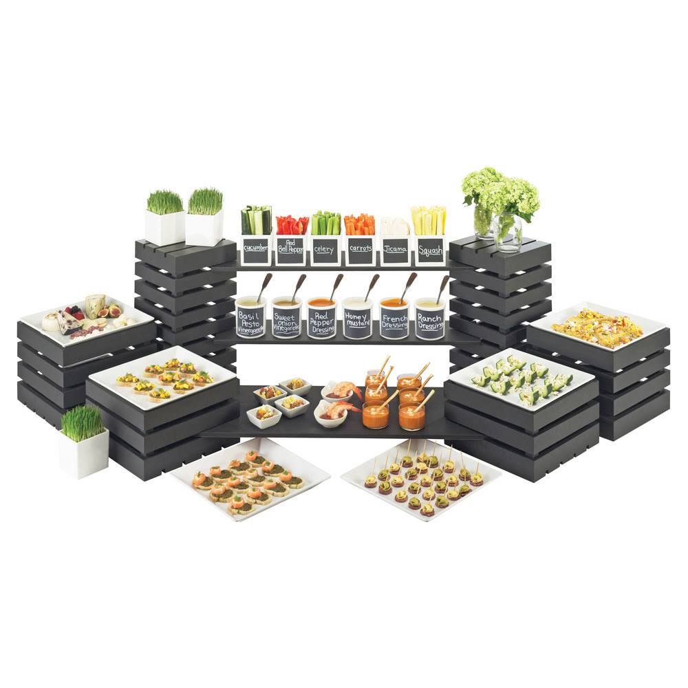 Bamboo Rectangular Riser Shelf D54285