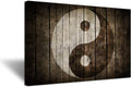 Black and White Yin Yang Symbol Canvas Print 24x36 H913771