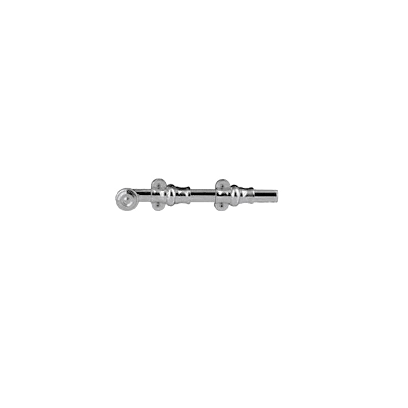 18 inch Heavy Duty Surface Bolt Satin Chrome R50786