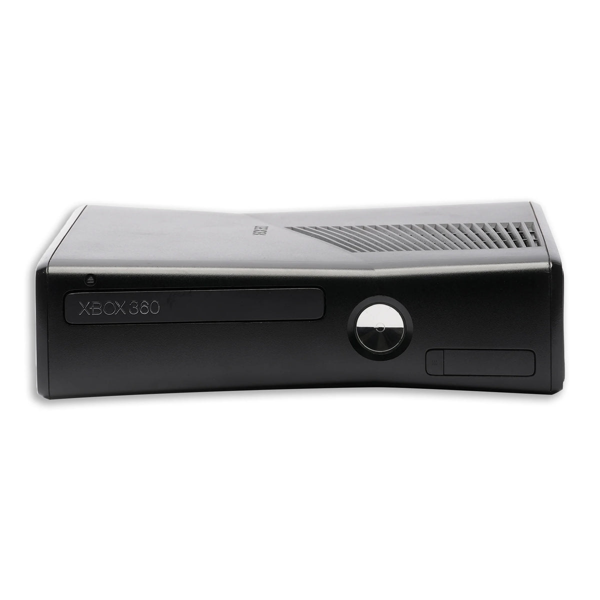 Black Xbox 360 S 4GB Game Console with 2 Wireless Controllers H3070