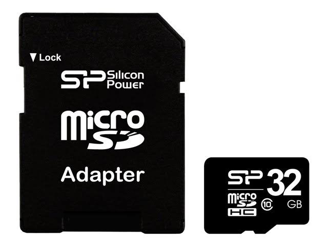 32GB microSDHC Class 10 Memory Card with SD Adapter Y970331