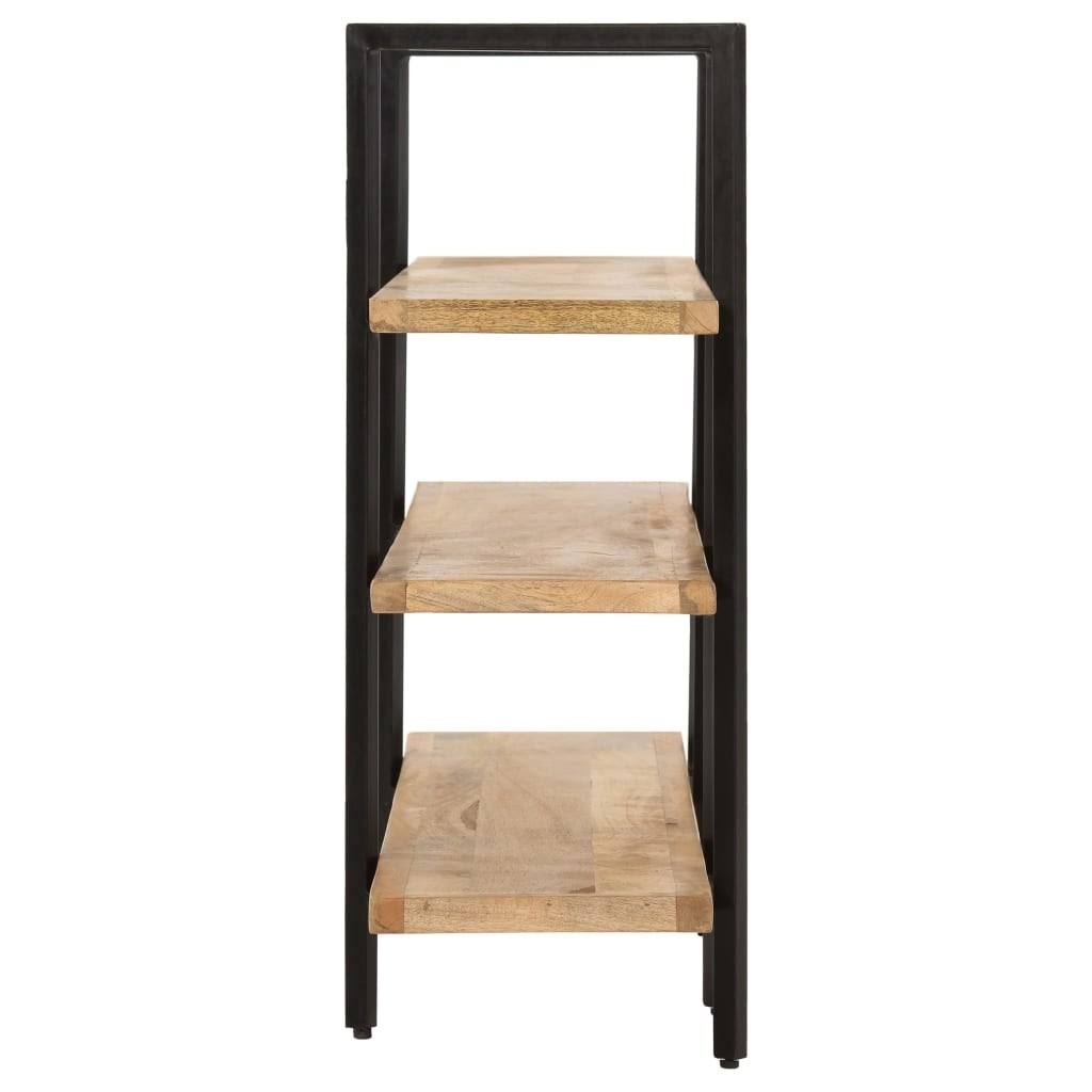 4-Tier Solid Mango Wood Bookcase Z435076