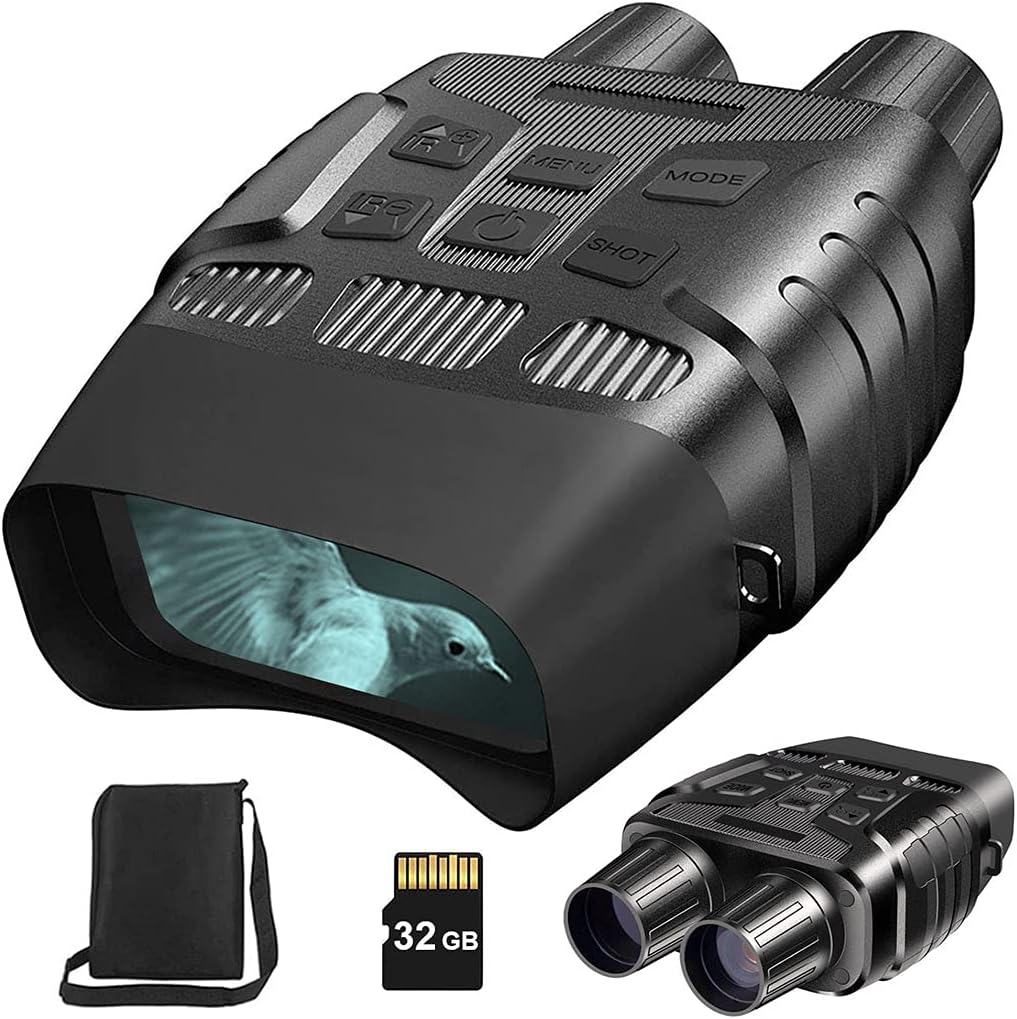 Night Vision Binoculars with 32 GB Memory Card Q41738