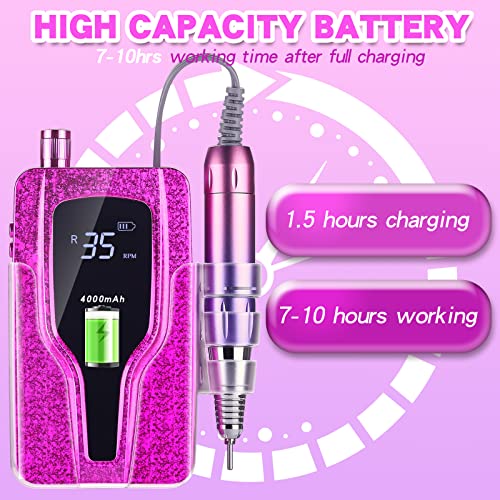 Rechargeable Cordless Electric Nail Drill N8911