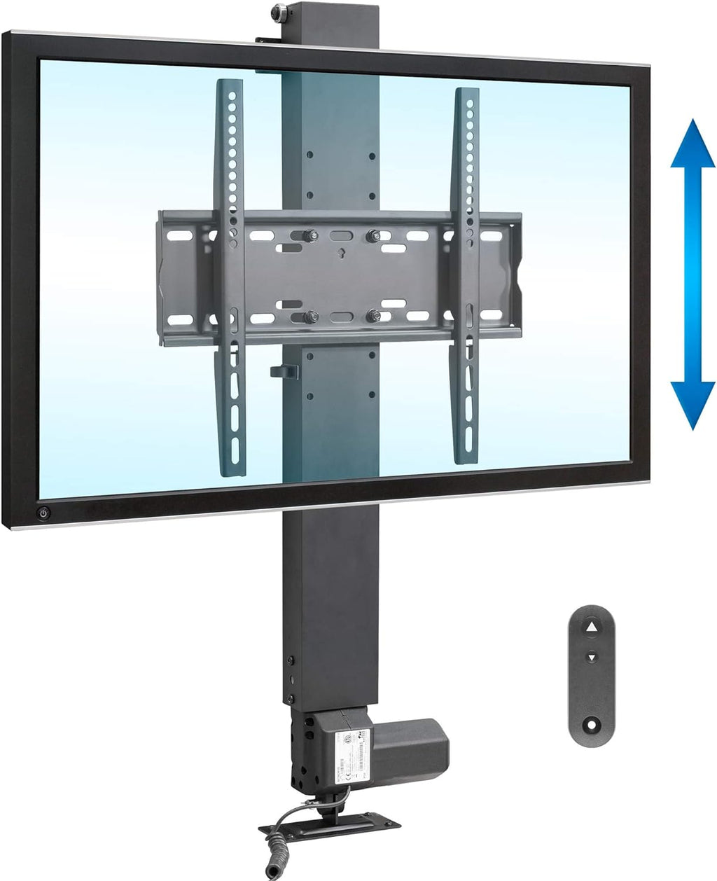 Motorized Height Adjustable TV Lift with Remote Control for 32 to 48 Screens G584