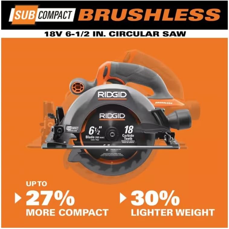 18V Brushless Cordless 6 1/2 in. Circular Saw N819496