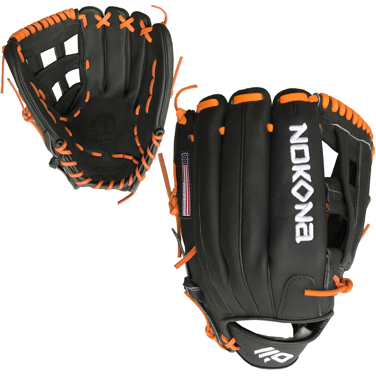 Black 12.75 inch Baseball Glove J64323