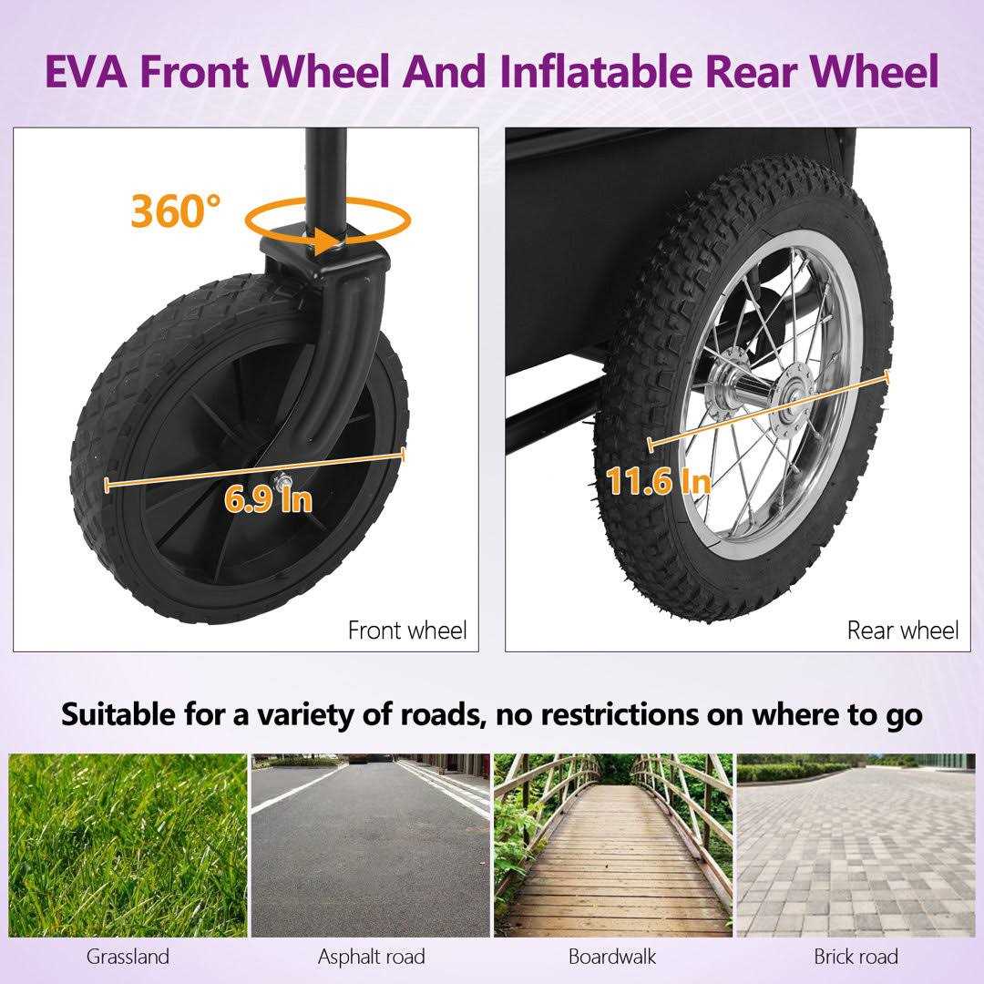 2-in-1 Dog Stroller Pet Bike Trailer Carrier W1242