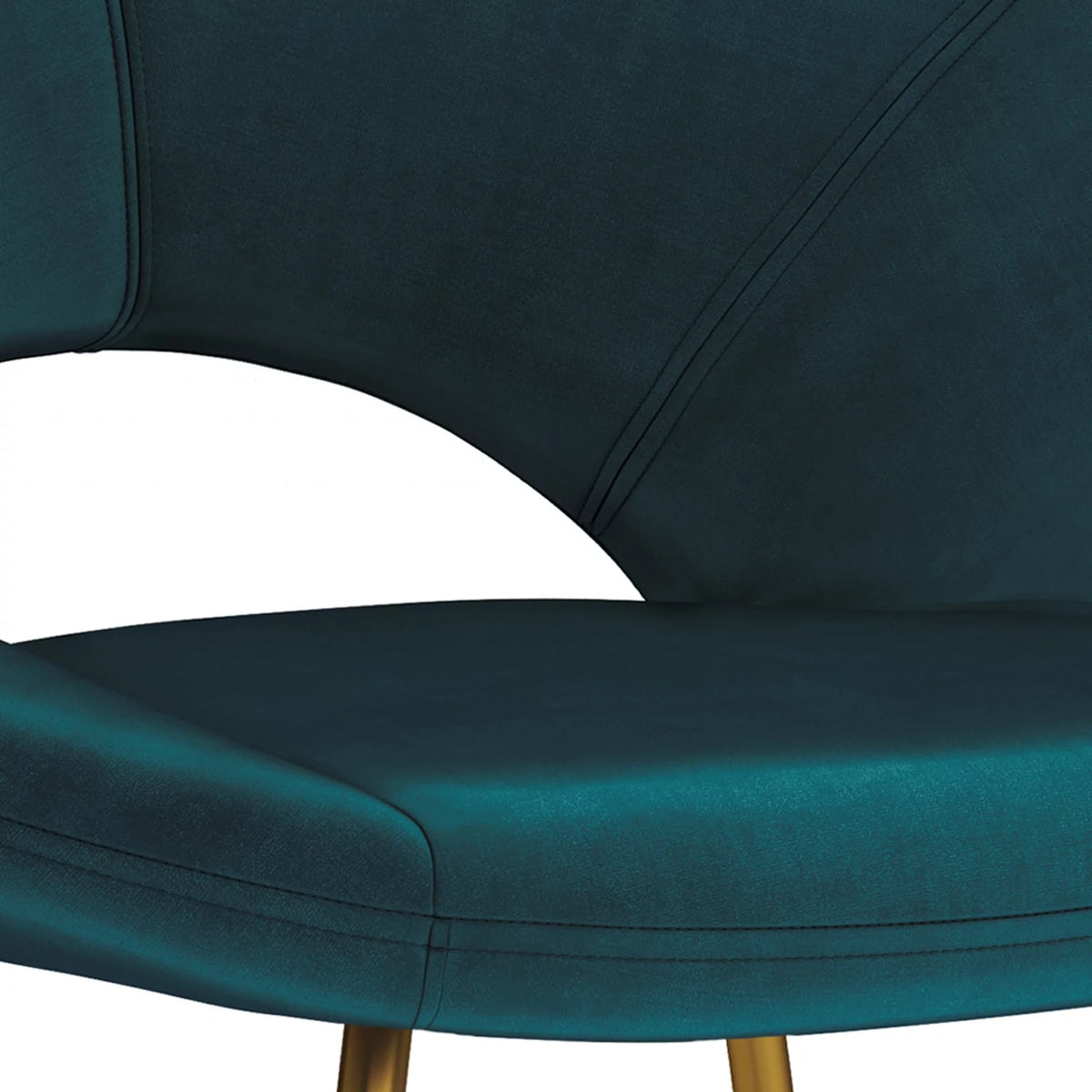 Teal Velvet Accent Chair E68235