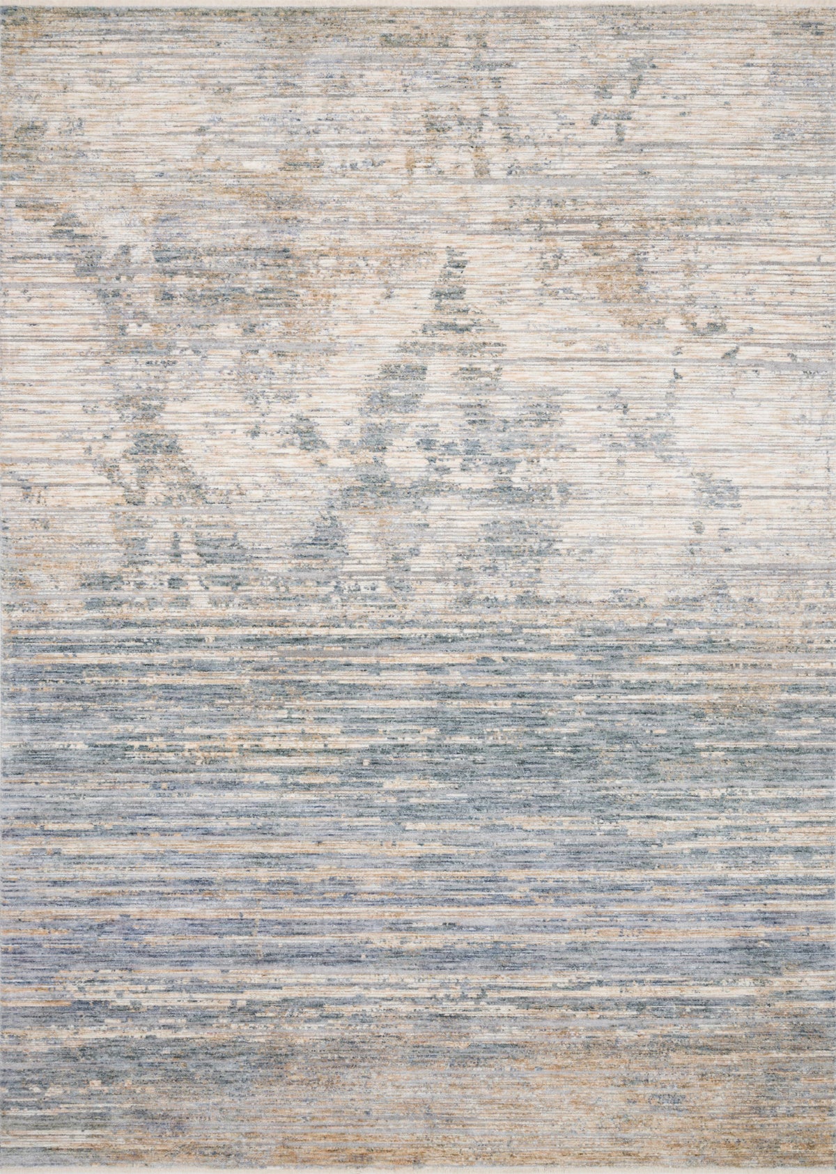 Ivory Blue Rug 9'6 x 12'5 Y342
