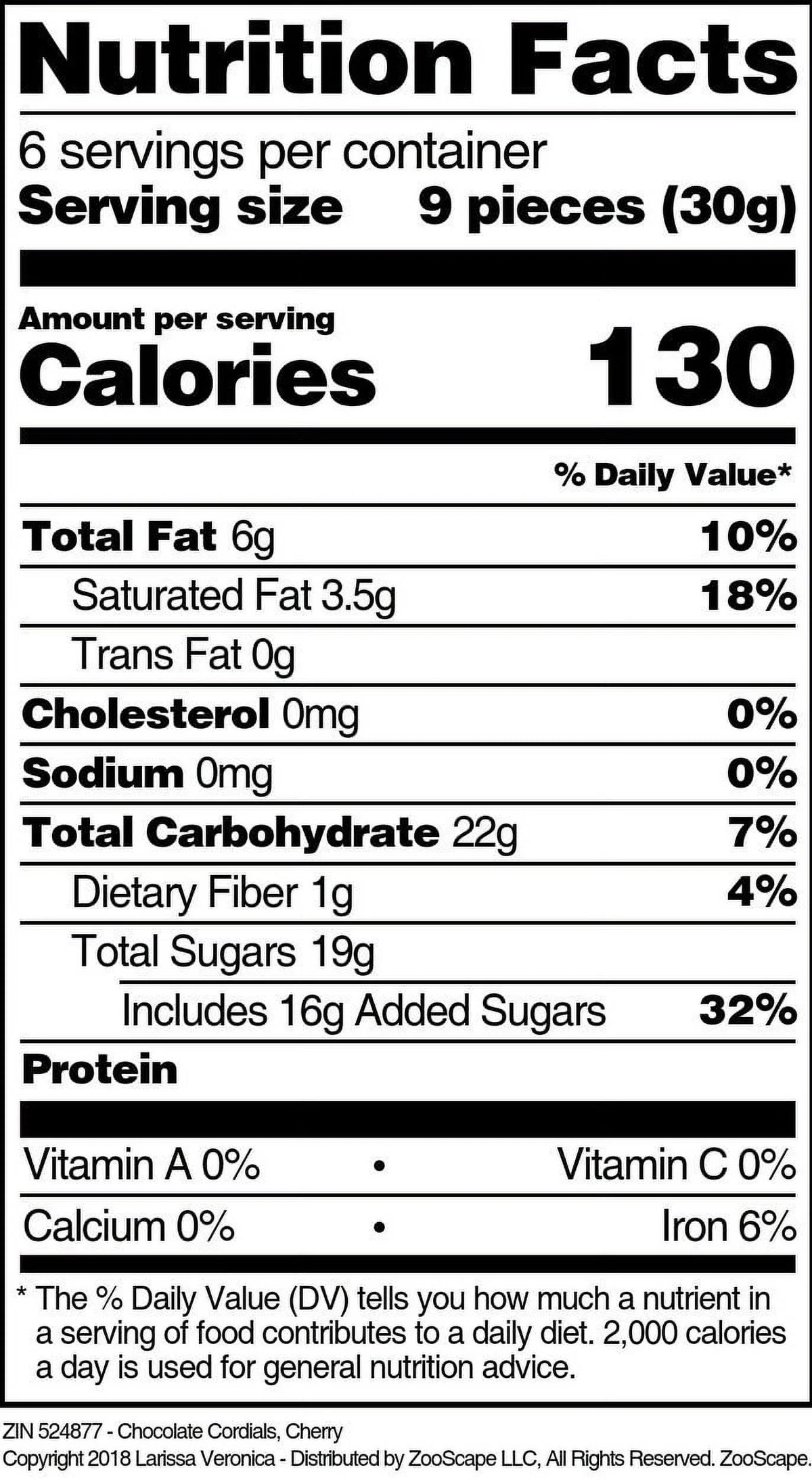 Chocolate Cordials Cherry 8 oz 2-Pack K59992
