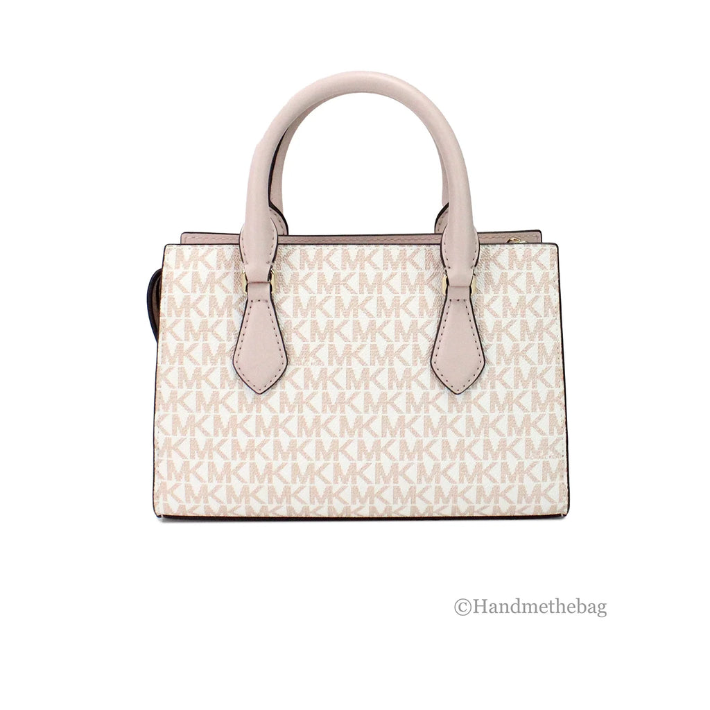 White Small Satchel Purse Bag Q18931