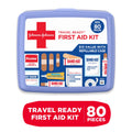Portable Emergency First Aid Kit, 80 pc D629