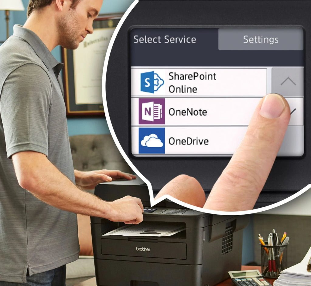 Black-and-White All-In-One Laser Printer K30692
