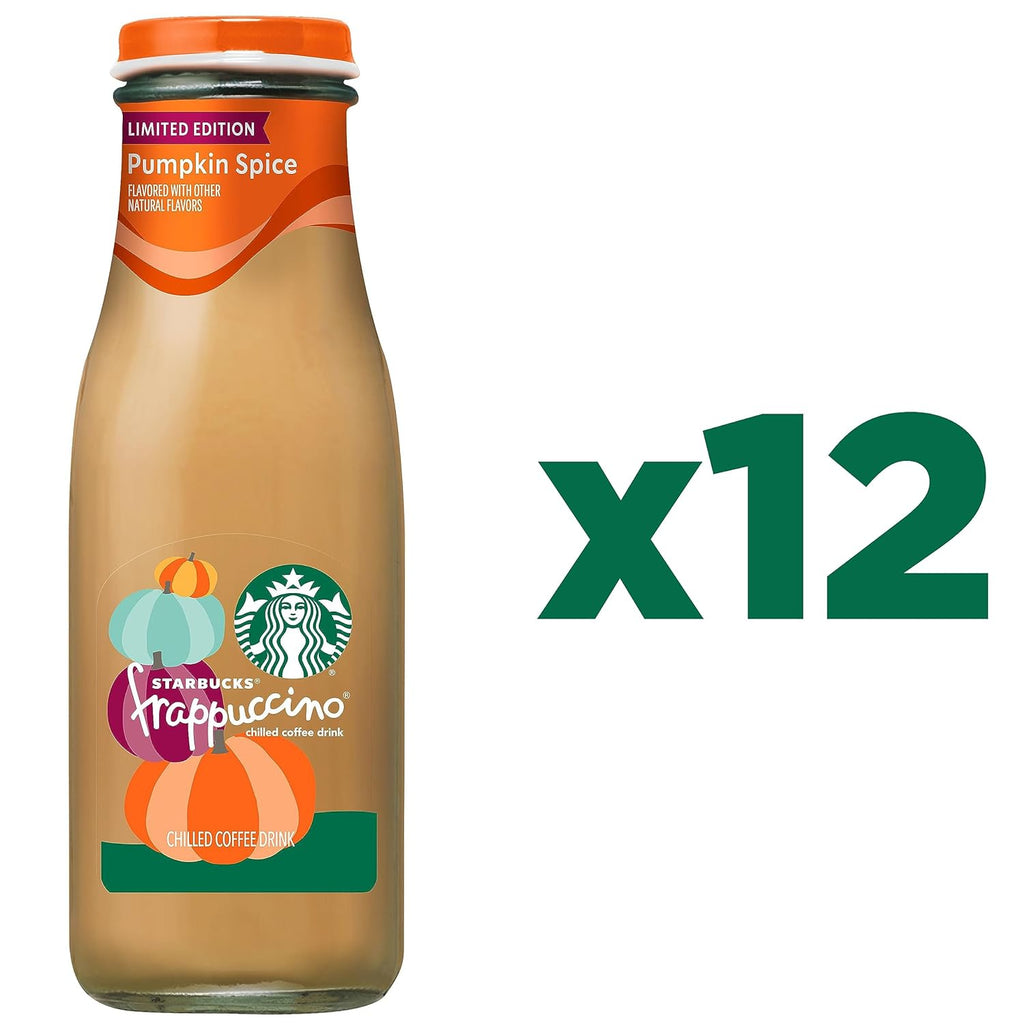 Pumpkin Spice Coffee Drink, 13.7 fl oz Bottles (12 Pack) W37981