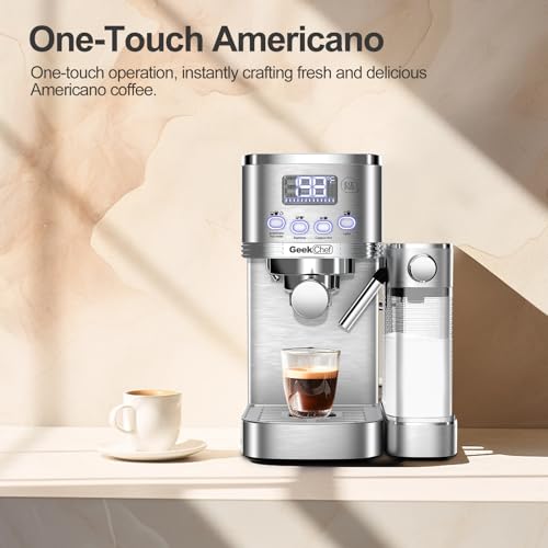 Espresso and Cappuccino Machine with Automatic Milk Frother S773955