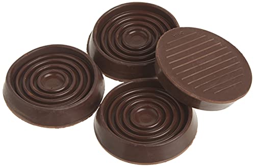 1-3/4-Inch Round Rubber Furniture Cups, 4-Pack N76809