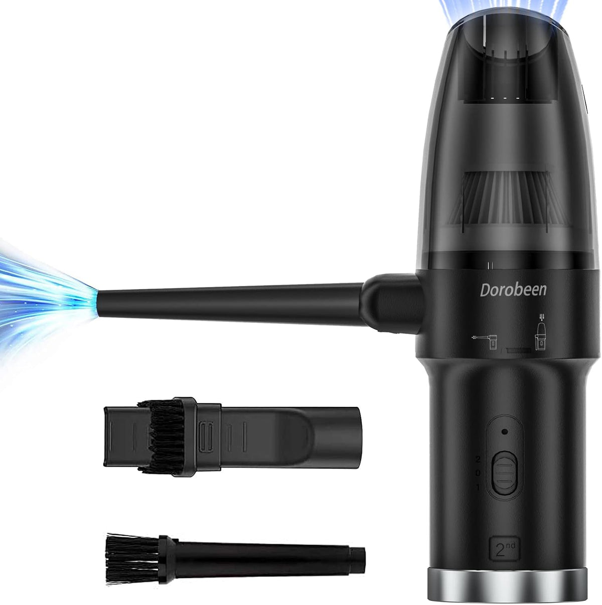 Cordless 2 in 1 Air Duster & Vacuum, 77000 RPM, 10000 PA, Pack of 2 G6179