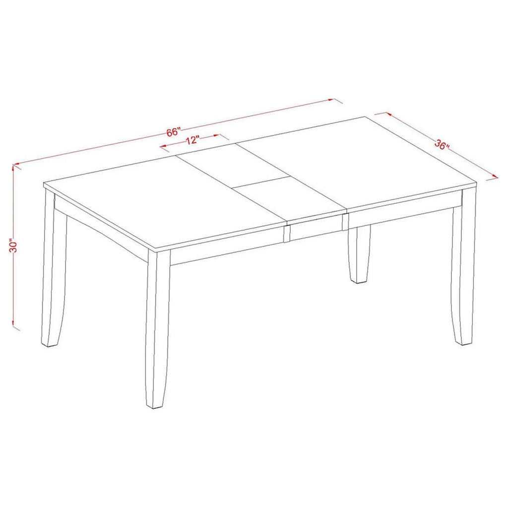 Art Deco Dreams Room Set Table With Leaf Plus Kitchen Chairs Q4502