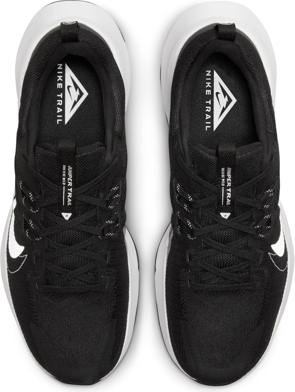 Black/White Trail-Running Shoes G747